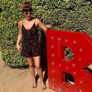 🍒 Cherry print Express romper 🍒